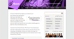 Desktop Screenshot of accentinteractive.com
